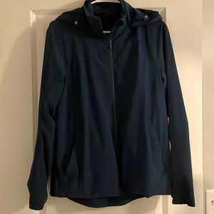 Womens Lululemon moisture-wicking jacket.